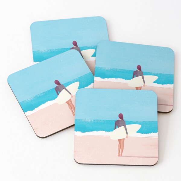 Item preview, Surfer girl designed and sold by SurfolioPrints.