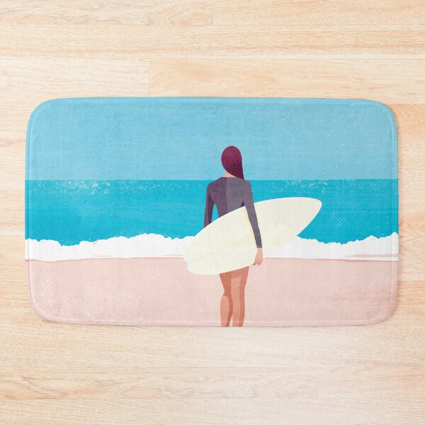 Item preview, Surfer girl designed and sold by SurfolioPrints.