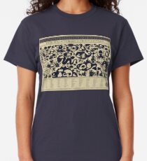 Size Chart of Sea Monsters Classic T-Shirt