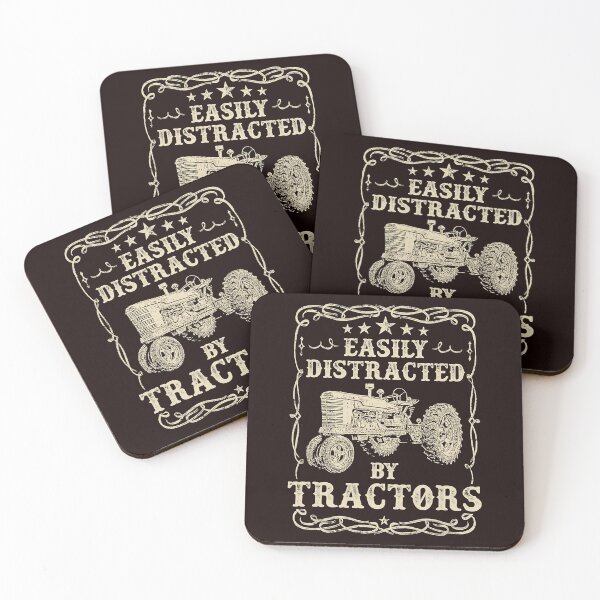 Item preview, Easily Distracted By Tractors   designed and sold by lhkmmo44.