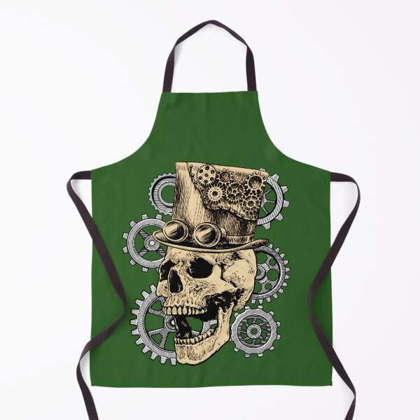 Item preview, Retro steampunk skull designed and sold by JuliaPop.
