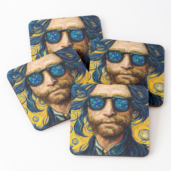 Item preview, Hippy Self Portrait inspired by Van Gogh  designed and sold by inVinnieVeritas.