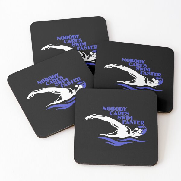 Item preview, Nobody Cares - Swim Faster. designed and sold by Lonesome-Fox.