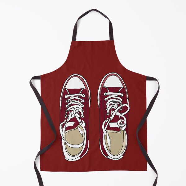 Item preview, Red sneakers designed and sold by KateQR.
