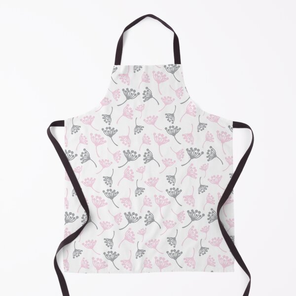 Item preview, Grey and pink dandelion flowers designed and sold by bigmoments.