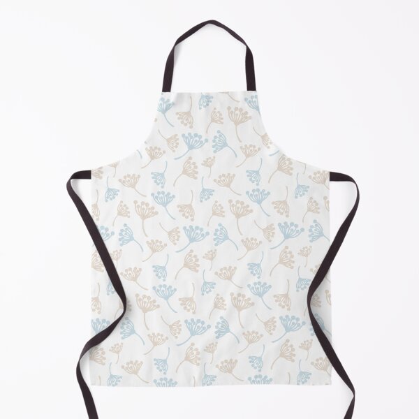 Item preview, Gentle blue and brown dandelion flowers designed and sold by bigmoments.