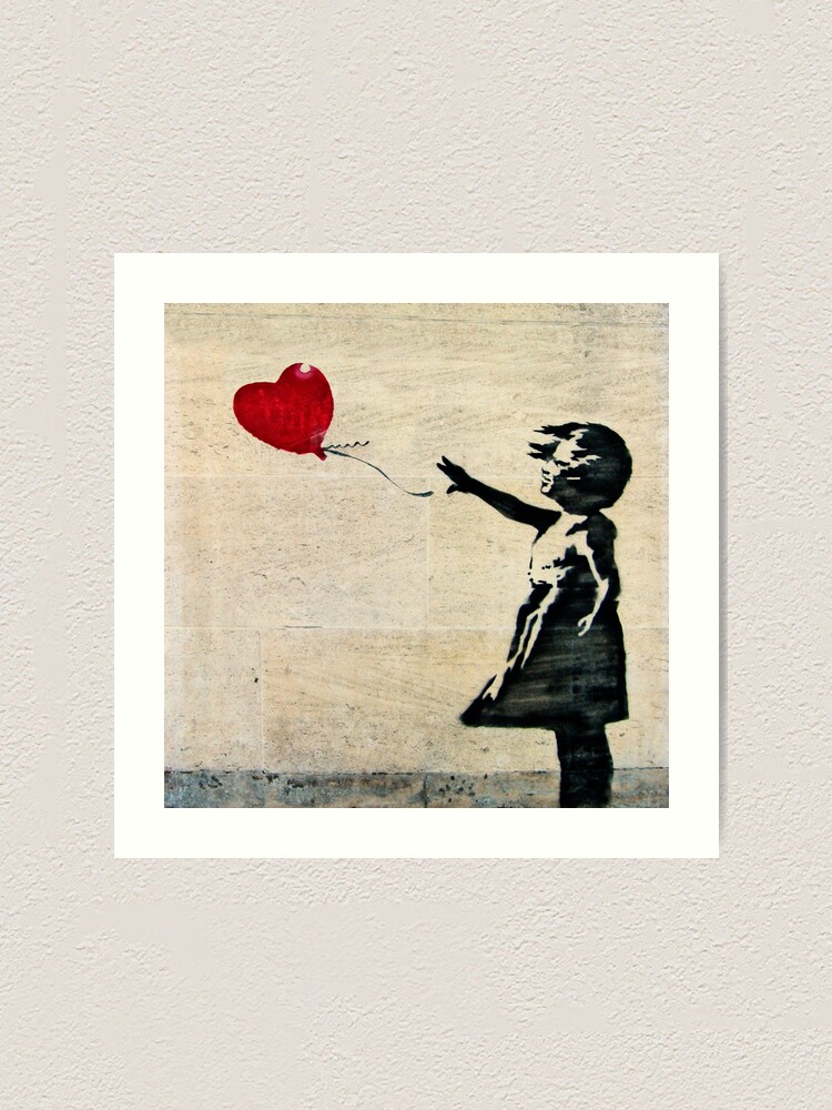 Banksy's Girl with a Red Balloon