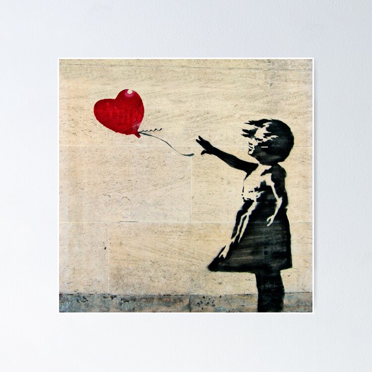 Banksy's Girl with a Red Balloon