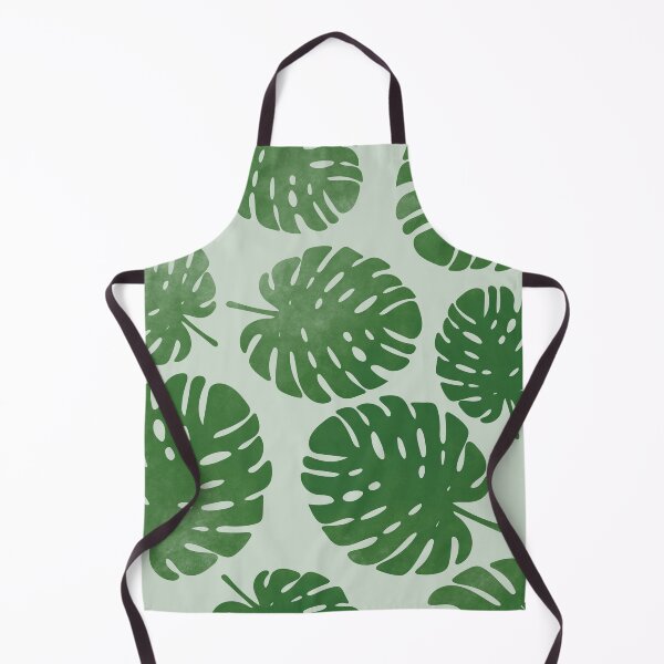 Item preview, Palm leaves on light green designed and sold by bigmoments.