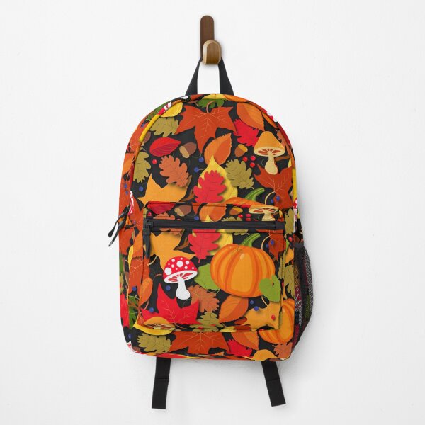 Item preview, Autumn Fall Pumpkins and Leaves Pattern designed and sold by CreativeBridge.
