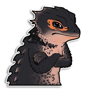 Artwork thumbnail, Angry Skink by Taterbunny