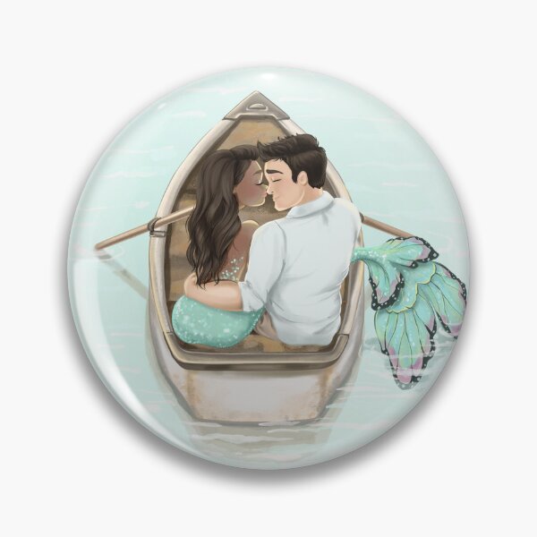 Item preview, Couple Mermaid Valentines Day Love Romantic Night Engagement  Anniversary  Marriage  designed and sold by CreativeBu.