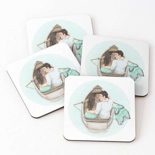Item preview, Couple Mermaid Valentines Day Love Romantic Night Engagement  Anniversary  Marriage  designed and sold by CreativeBu.