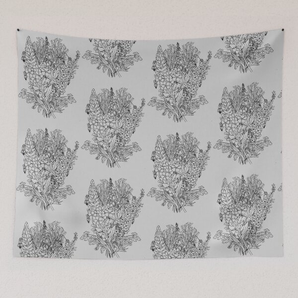 Item preview, Alaska Flower Outline s designed and sold by mikaylart.
