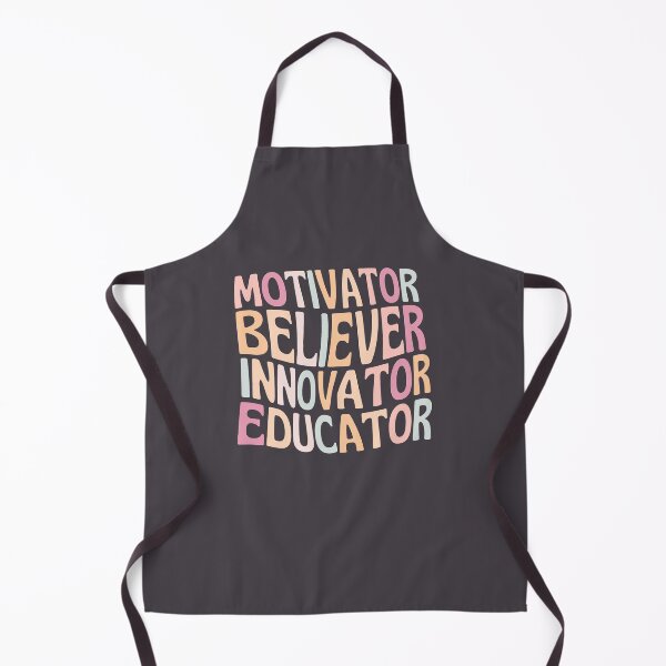 Item preview, Motivator Believer Innovator Educator Retro designed and sold by SunfullyYours.