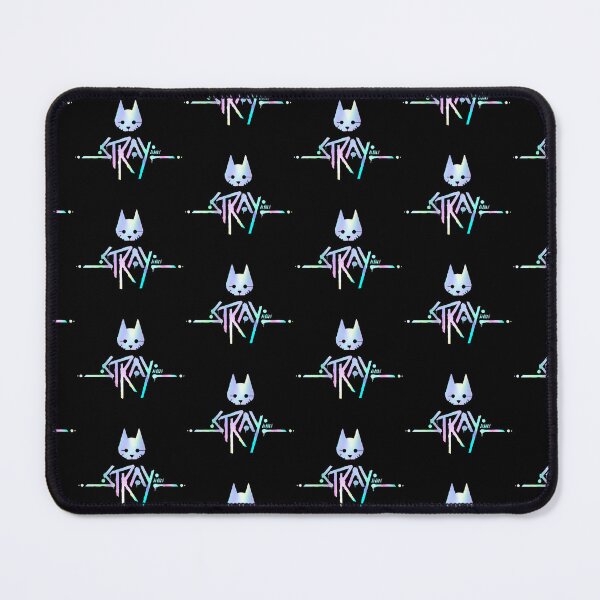 Item preview, The Stray Game Logo in Holographic Iridescent Rainbow designed and sold by LuxeHurricane.