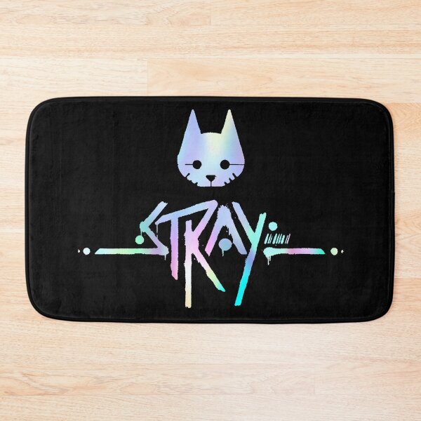 Item preview, The Stray Game Logo in Holographic Iridescent Rainbow designed and sold by LuxeHurricane.