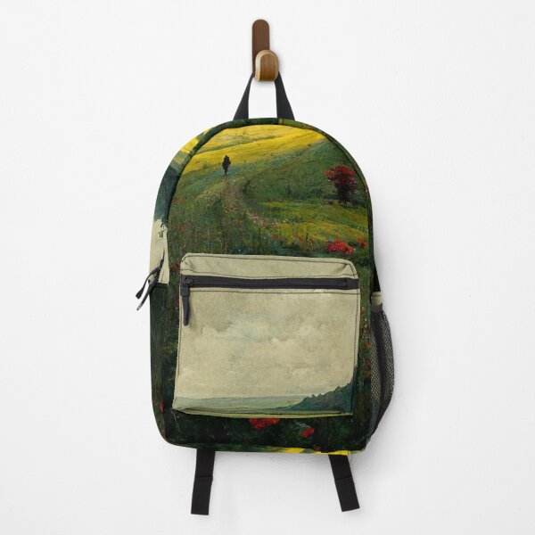 Item preview, Peaceful Yellow Field | Green Trail designed and sold by Kazaiart.