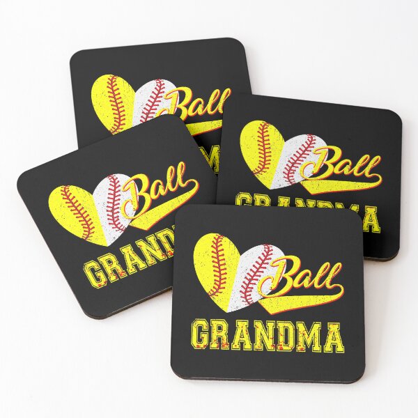 Item preview, Baseball Softball Ball Grandma Heart Mother's Day designed and sold by MichelSorour.