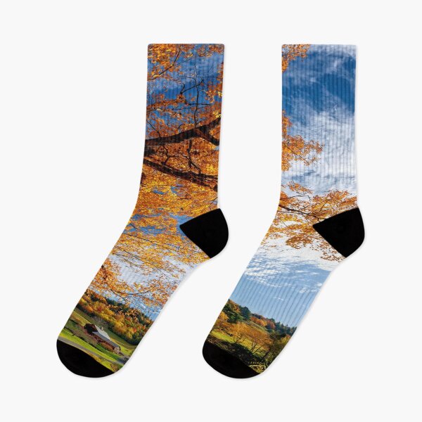 Item preview,  Sleepy Hollow Farm Vermont Autumn in New England designed and sold by Rocky Mountain Artistry.