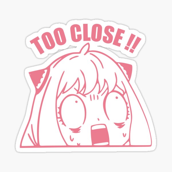 Anime Warning Stickers for Sale  Redbubble