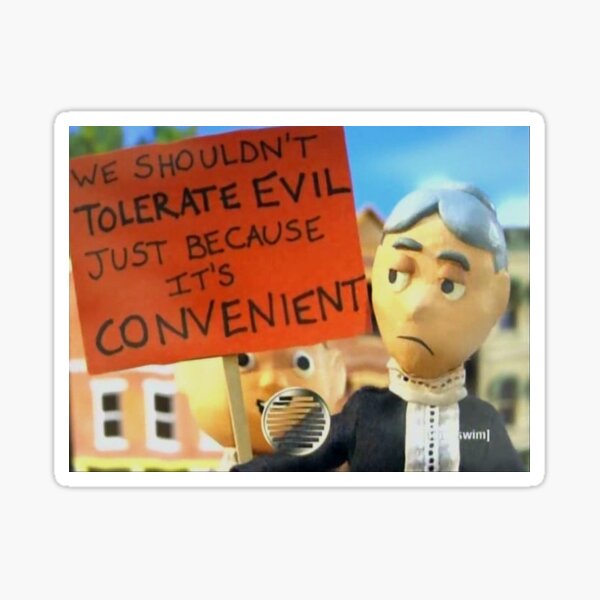 Item preview, Moral Oral - EVIL designed and sold by Katbot.