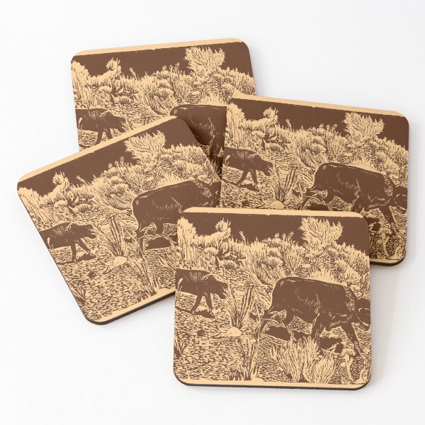 Item preview, Bison, The Grand Tetons - Brown designed and sold by sarahjoydesigns.