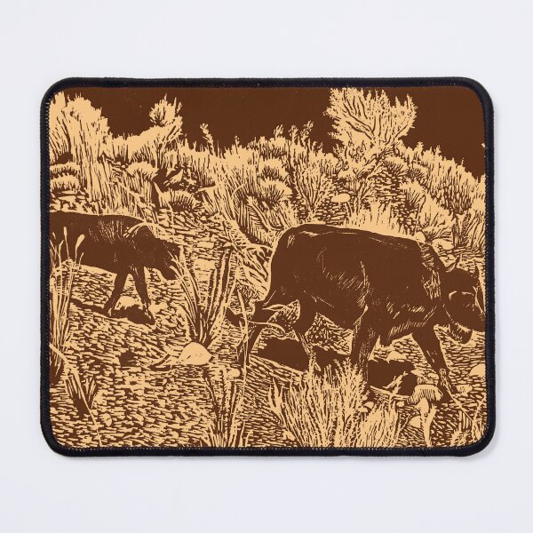 Item preview, Bison, The Grand Tetons - Brown designed and sold by sarahjoydesigns.