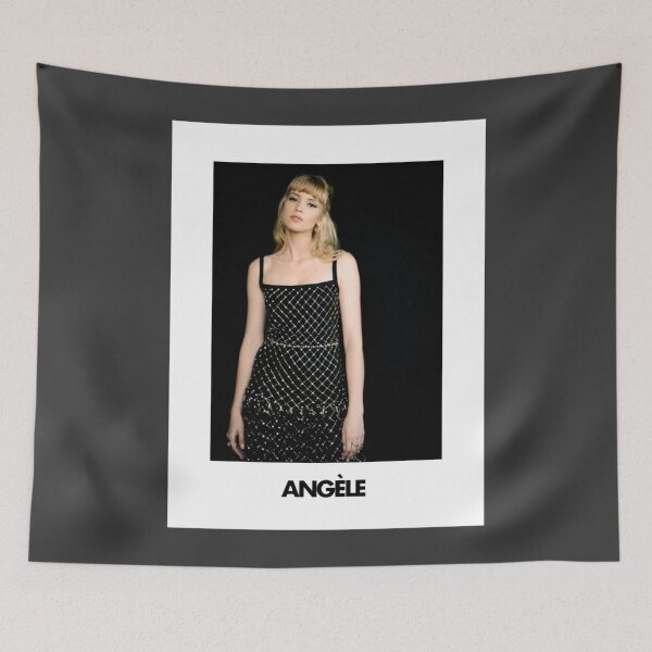 Item preview, Angèle Van Laeken - Color singer portrait designed and sold by Gentile570674.