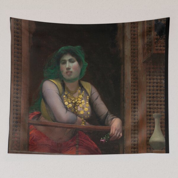 Item preview, Jean Leon Gerome -Veiled Circassian Beauty designed and sold by TeeARTHY.