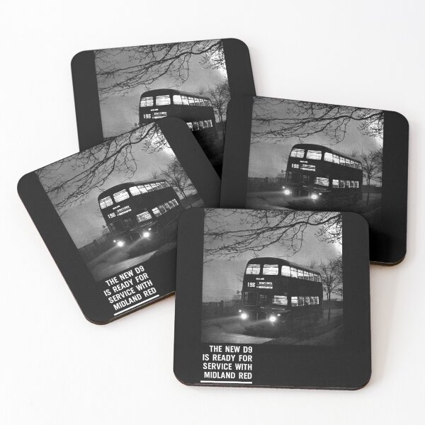 Item preview, 1961 MIDLAND RED D9 - BUS ADVERT designed and sold by ThrowbackAds.