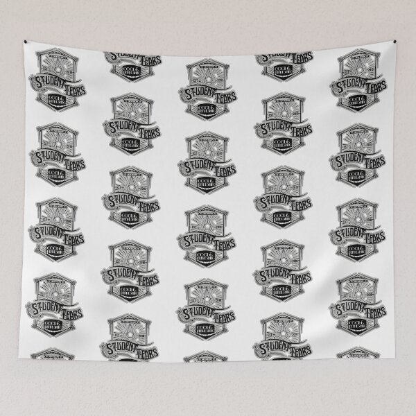Item preview, Powered by Student Tears: Teacher Funny designed and sold by Hair-brained  Haberdasher.