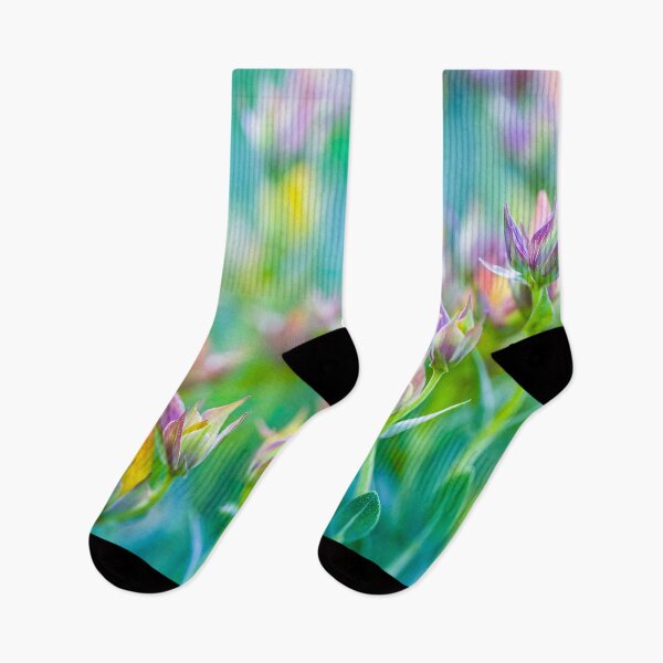 Item preview, Beautiful Pastel Colour Wild Flowers designed and sold by CyaniRose.