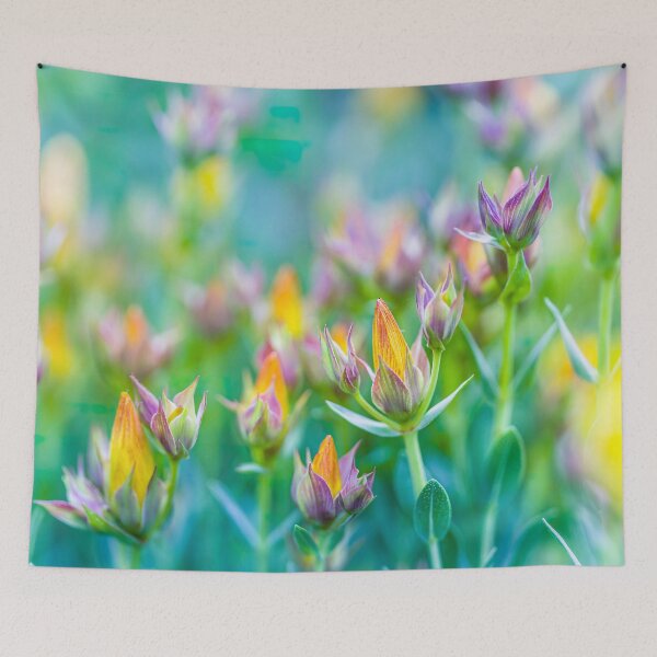 Item preview, Beautiful Pastel Colour Wild Flowers designed and sold by CyaniRose.