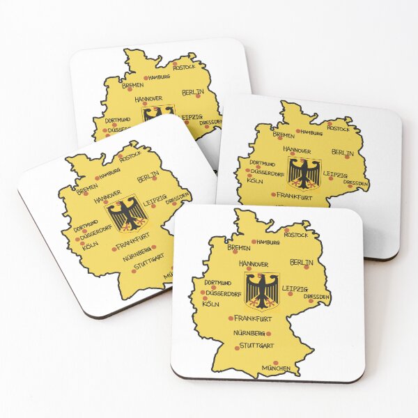 Item preview, germany map designed and sold by yoonpop.