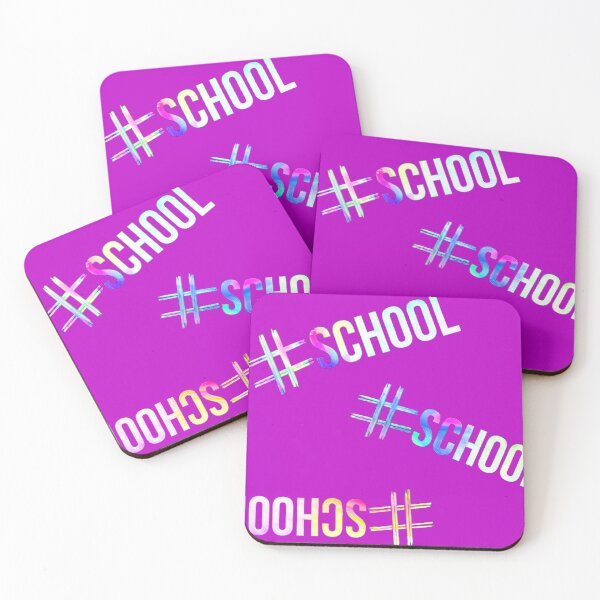 Item preview, Hashtag school pink - cool lettering school designed and sold by kikidu21.
