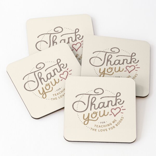 Item preview, Thank You Teaching Love for Books designed and sold by Eurokollektiv.