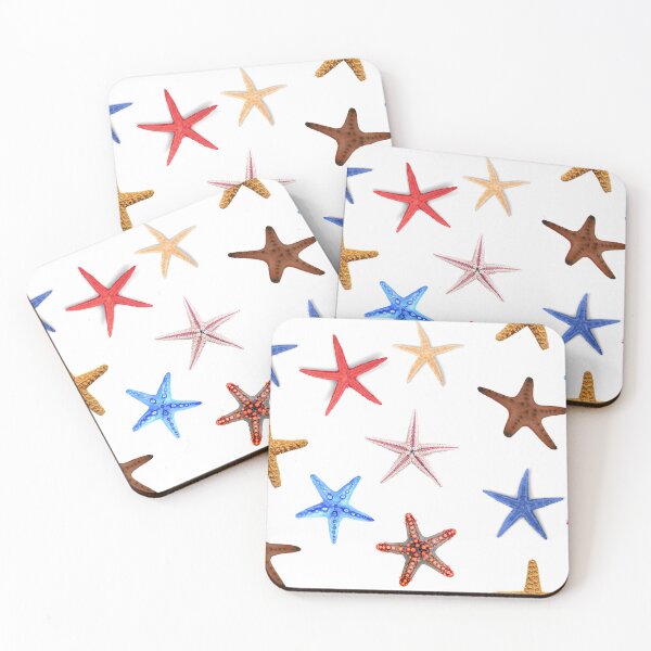 Item preview, patrón colorido mar estrellas océano designed and sold by HelloLoriDesign.