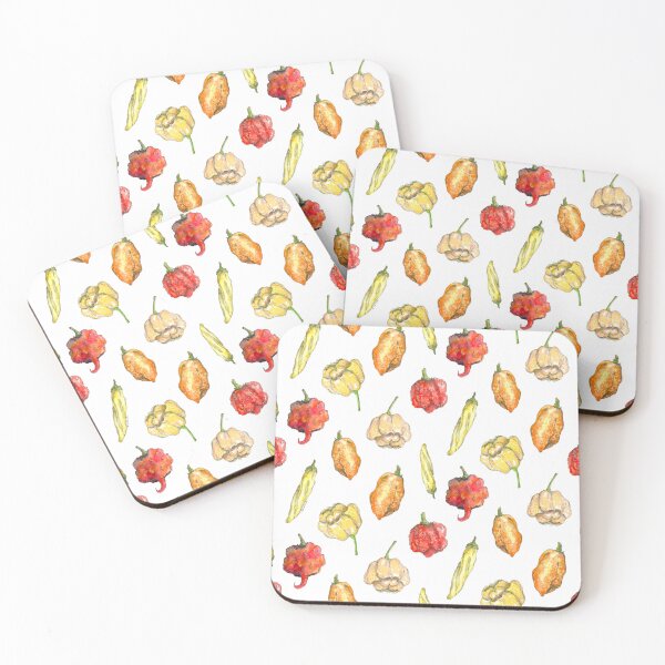 Item preview,  Chillies - Chilli  Peppers - Watercolour  designed and sold by RosalieReeves.