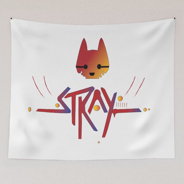 Item preview, stray game cat art designed and sold by hunainraxa.