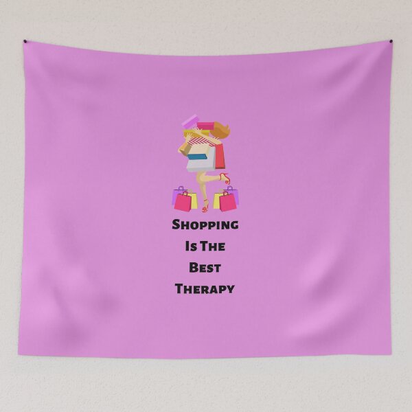 Item preview, Shopping Is The Best Therapy designed and sold by moxdesign.