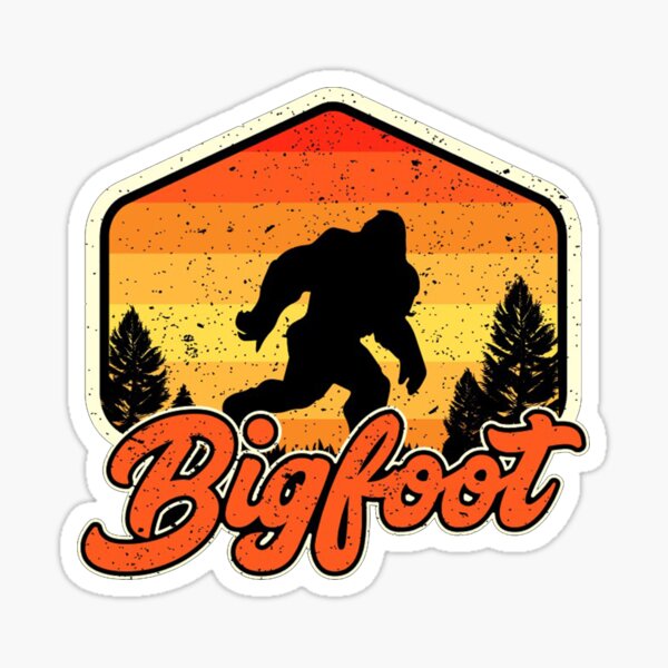 "The Searchers, BIGFOOT" Sticker for Sale by OakmontCreative Redbubble