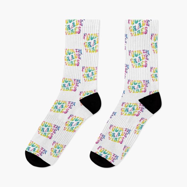 Item preview, Retro tie dye fourth grade vibes designed and sold by PERsonalthreads.