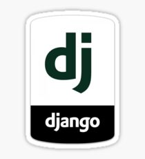 Django Python Sticker