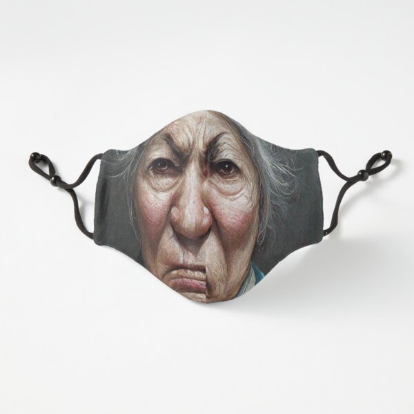 Grumpy Old Woman Fitted 3-Layer