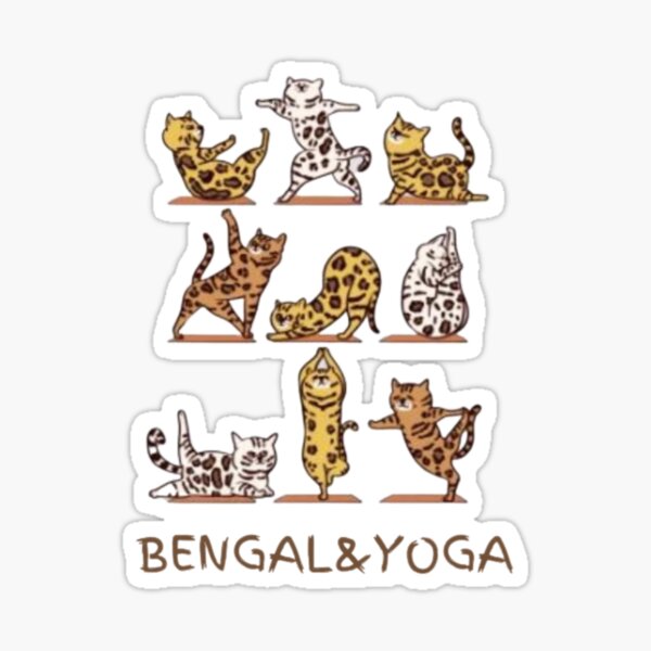 " BengArt the shop of a kittyloving cat bender" Sticker for Sale by