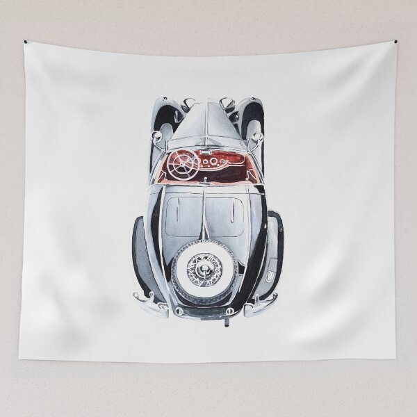 Item preview, Black retro car designed and sold by LiliyaSavelieva.
