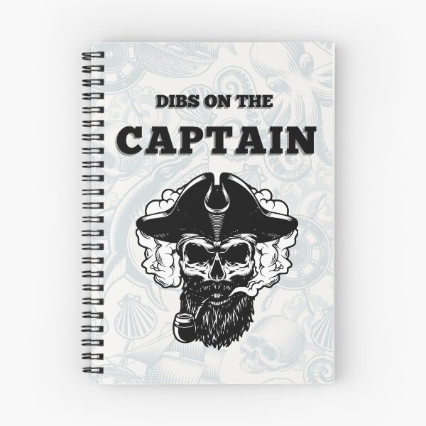 Item preview, Dibs on the captain: Pirate skull smoking pipe designed and sold by HA  Design.