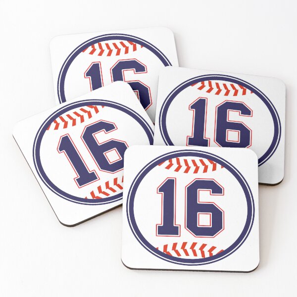 Item preview, Baseball Jersey Blue Number 16 Sixteen designed and sold by MSBDesign.