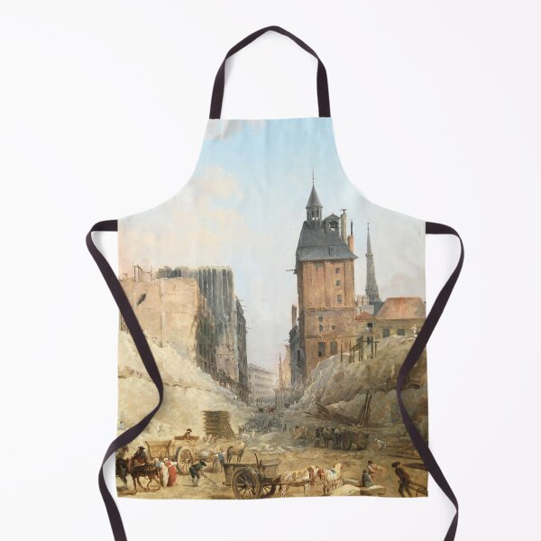 Item preview, The Demolition of Houses on the Pont au Change Hubert Robert  designed and sold by OldTimeArt.